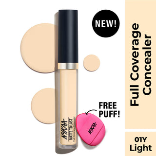 Nykaa Matte To Last Full Coverage Liquid Concealer