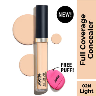 Nykaa Matte To Last Full Coverage Liquid Concealer