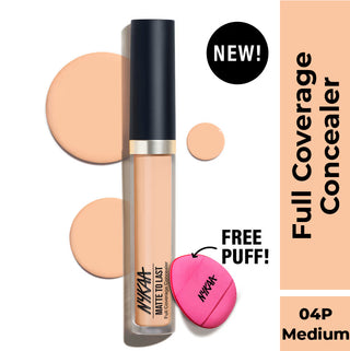 Nykaa Matte To Last Full Coverage Liquid Concealer
