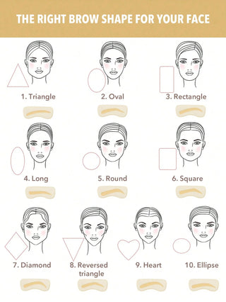 Sheglam Genius Eyebrow Stamp -Chocolate