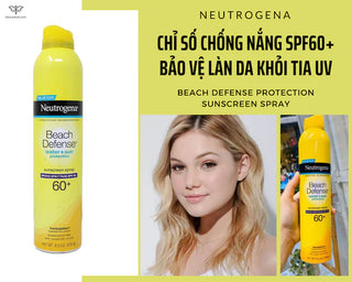 Neautrogena Beach Defense Protection Sunscreen Spray SPF-60