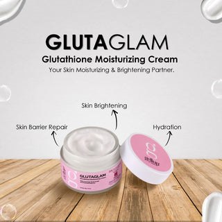 Zobha Glutaglam Moisturising Cream With Ceramides 50g