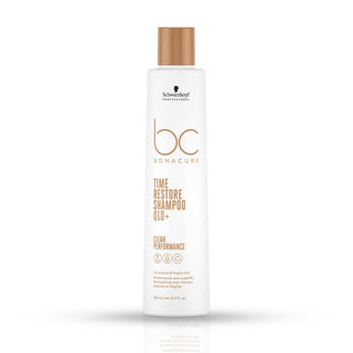 Schwarzkopf Professional Bonacure Time Restore Shampoo with Q10+ | For Mature Hair