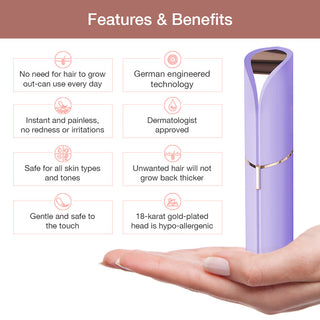 Flawless Finishing Touch Facial Hair Remover - Lavender