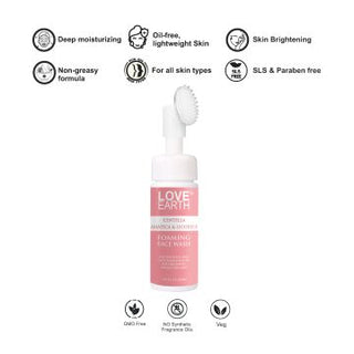 Love Earth Centella Asiatica & Licorice Foaming Face Wash - 100ml