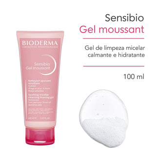 Bioderma Sensibio Gentle Soothing Micellar Cleansing Foaming Gel  100ML
