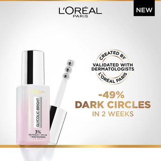 Loréal Paris Glycolic Bright Dark Circle Eye Serum 20ML