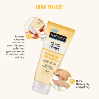 Neutrogena Deep Clean Scrub Blackhead Eliminating Daily Scrub For Face
