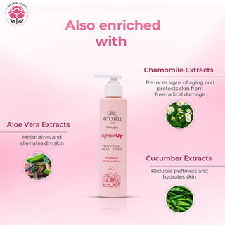 Mitchell Flawless Lighten Up Glow Tone Facial Lotion