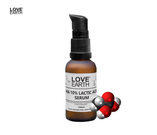 Love Earth AHA 10% Lactic Acid Exfoliating Serum 30ml