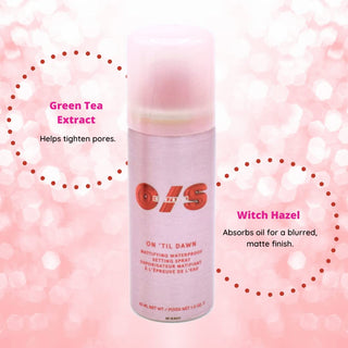 One Size On Til Dawn Mattifying Waterproof Setting Spray