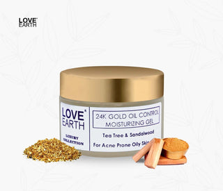 Love Earth 24K Gold Oil Control Moisturizing Gel 50g