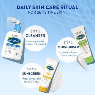 Cetaphil ,Gentle Skin Cleanser for Dry, Normal Sensitive Skin 1L