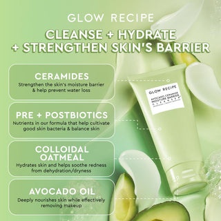 Glow Recipe Avocado Ceramide Moisture Barrier Face Cleanser