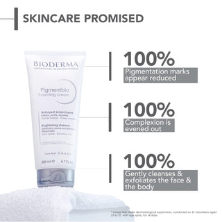 Bioderma Pigmentbio Foaming Cream Brightening Exfoliating Cleanser 200ml