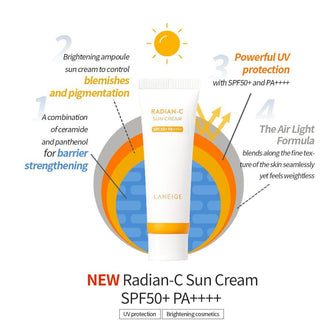 Laneige Radiant -C Sun Cream SPF 50+ Pa++++ 50ml