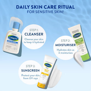 Cetaphil Face Wash Gentle Skin Cleanser 125ml