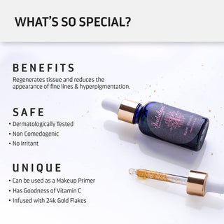 Indulgeo Essentials Rose Gold 24K Gold Oil 30ml