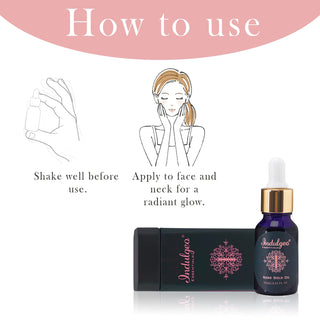 Indulgeo Essentials Rose Gold 24K Gold Oil 30ml