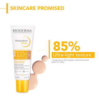 Bioderma Photoderm Aquafluide Cream Sunscreen SPF 100+ Claire - UVA Protection, 40ml