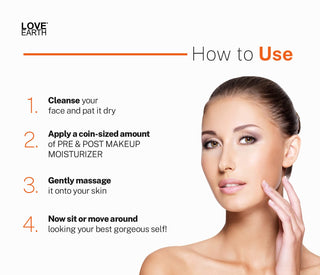 Love Earth Pre & Post Makeup Face Moisturizer