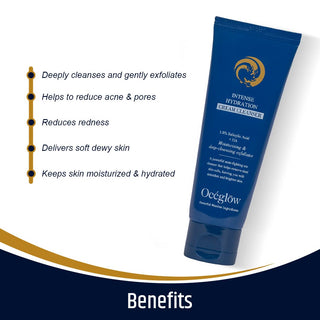 Oceglow Intense Hydration Cream Cleanser Face Wash
