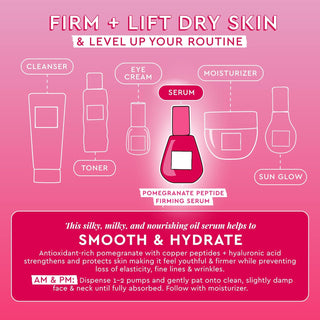 Glow Recipe Pomegranate Peptide Face Firming Serum-30ml