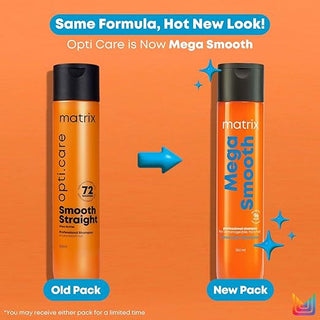 MATRIX Mega Smooth Shampoo for Frizzy, Dry Unmanageable Hair 350ML