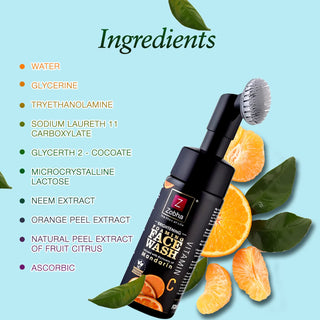 Zobha Mandarin Face Wash with Vitamin C 150ml