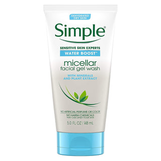 Simple Water Boost Micellar Facial Gel Wash Sensitive Skin 5