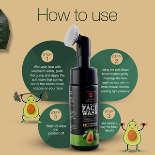 Zobha Foaming Face Wash Normal To Dry Skin 150ml