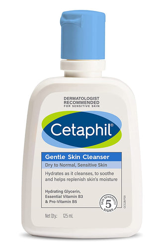 Cetaphil Face Wash Gentle Skin Cleanser 125ml