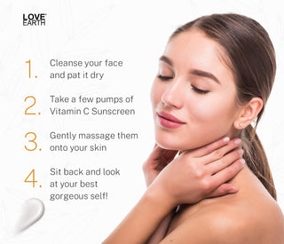 Love Earth Vitamin C Sunscreen SPF-50 50ml