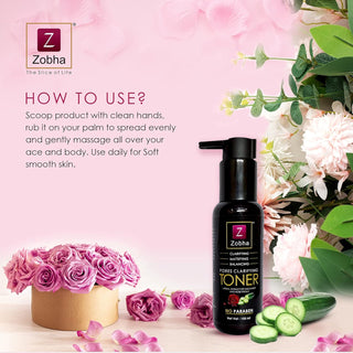 Zobha Pores Clarifying Skin Toner 100ml