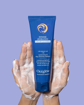 Oceglow Intense Hydration Cream Cleanser Face Wash