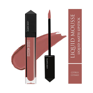 Love Earth Liquid Mousse Matte Finish Lipstick