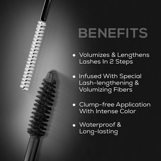 Renee Full Volume 2-In-1 Mascara With Primer