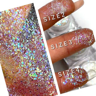 Lit glitter