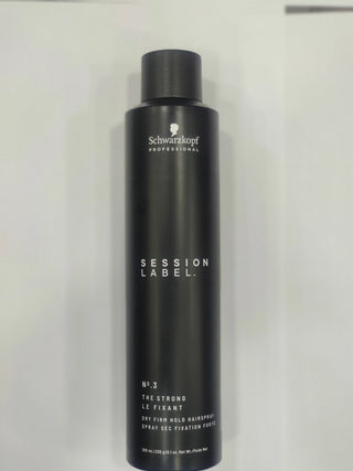 Schwarzkopf Professional Osis + Session Label Strong Hold Hair Super Dry Fix Spray