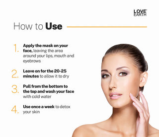 Love Earth Charcoal Peel Mask