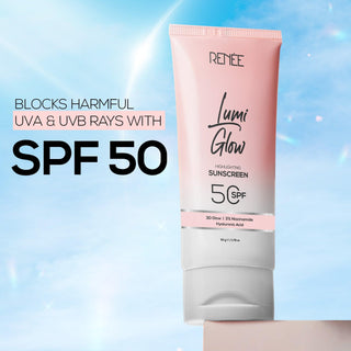 RENEE Lumi Glow Highlighting Sunscreen with SPF 50