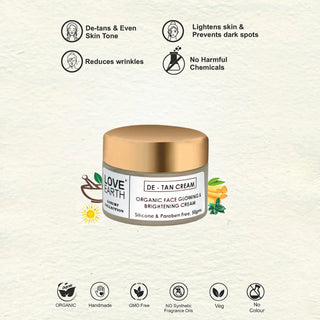 Love Earth DE-TAN Moisturizing Cream