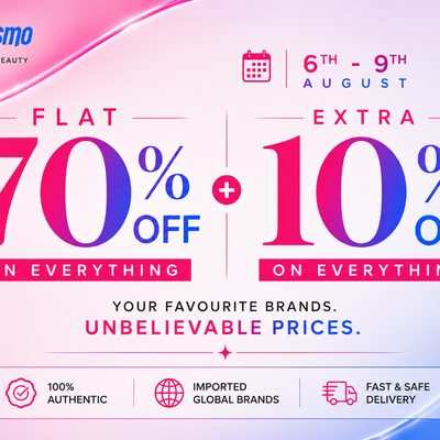 FLAT 70% + 10% Extra Discount