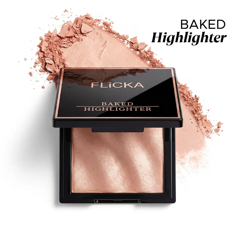 Flicka Cosmetics Baked Highlighter