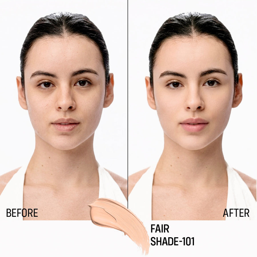 Flicka High Coverage HD Liquid Foundation With Spf 30Ml