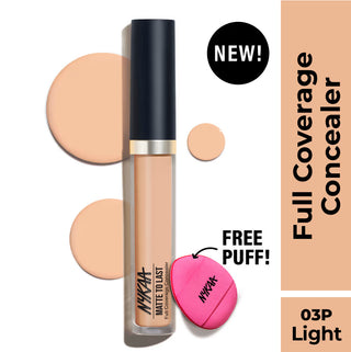 Nykaa Matte To Last Full Coverage Liquid Concealer