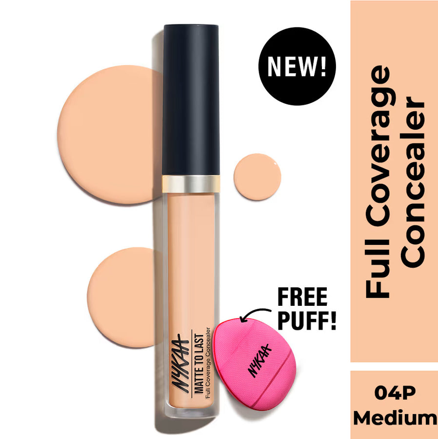 Nykaa Matte To Last Full Coverage Liquid Concealer