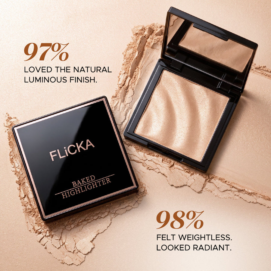 Flicka Cosmetics Baked Highlighter