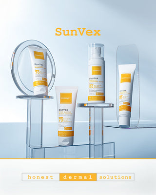 DERMACY SunVex broad spectrum mineral sunscreen spf 70 50gm