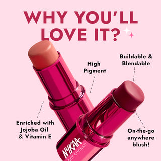 Nykaa Cosmetics Get Cheeky Blush Stick